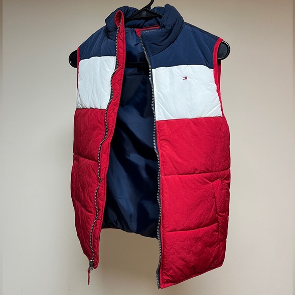 Tommy Hilfiger Red & Blue Vest - Picture 5 of 10